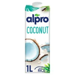 Alpro Coconut Long Life Drink 1L(Alpro Coconut Drink Original 100 Vegetable 1l)