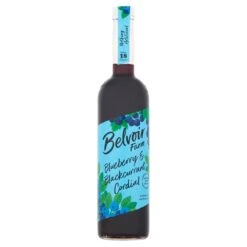 Belvoir Blueberry & Blackcurrant Cordial 500ml(Belvoir Blueberry Blackcurrant Cordial 4x50cl)