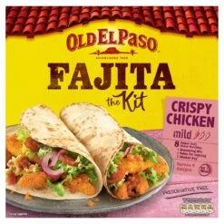 Old El Paso Oven Baked Crispy Chicken Fajita Kit 555g(Old El Paso Crispy Chicken Fajita Kit 555g)