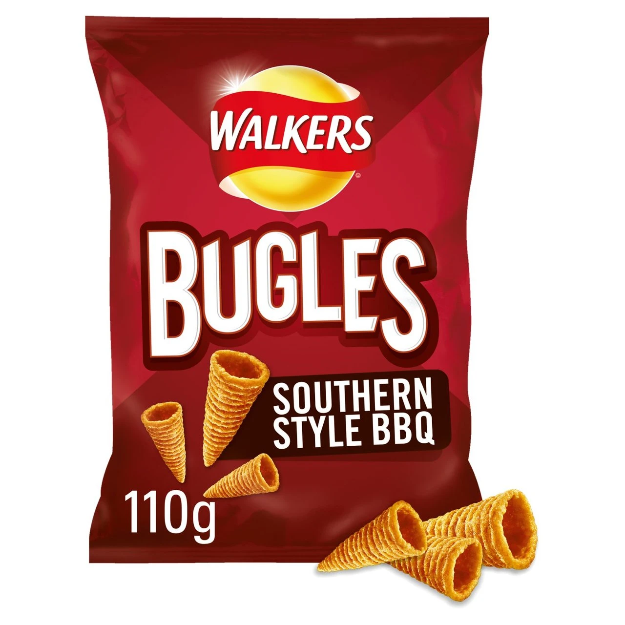 Walkers Bugles Southern Style BBQ Snacks 110g(Walkers Bugles Southern Style Bbq 110g) 1 Walkers Bugles Southern Style BBQ Snacks 110g(Walkers Bugles Southern Style Bbq 110g)