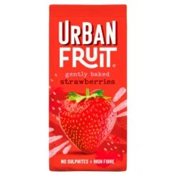 Urban Fruit Gently Baked Strawberries 90g(Urban Fruit Dried Strawberries 90g)
