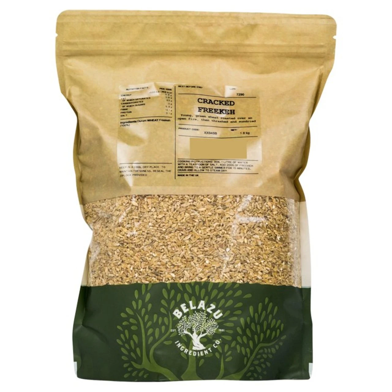 Belazu Cracked Freekeh 1800g(Belazu Cracked Freekeh 1800g) 1 Belazu Cracked Freekeh 1800g(Belazu Cracked Freekeh 1800g)
