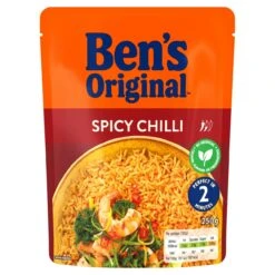 Bens Original Rice Spicy Chilli Microwave Rice 250g(Bens Original Rice Spicy Chilli Microwave Rice 250g)