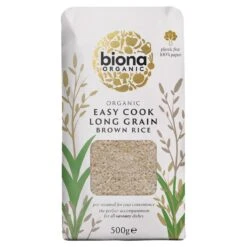 Biona Organic Easy Cook Brown Rice 500g(Biona Organic Easy Cook Brown Rice 500g)