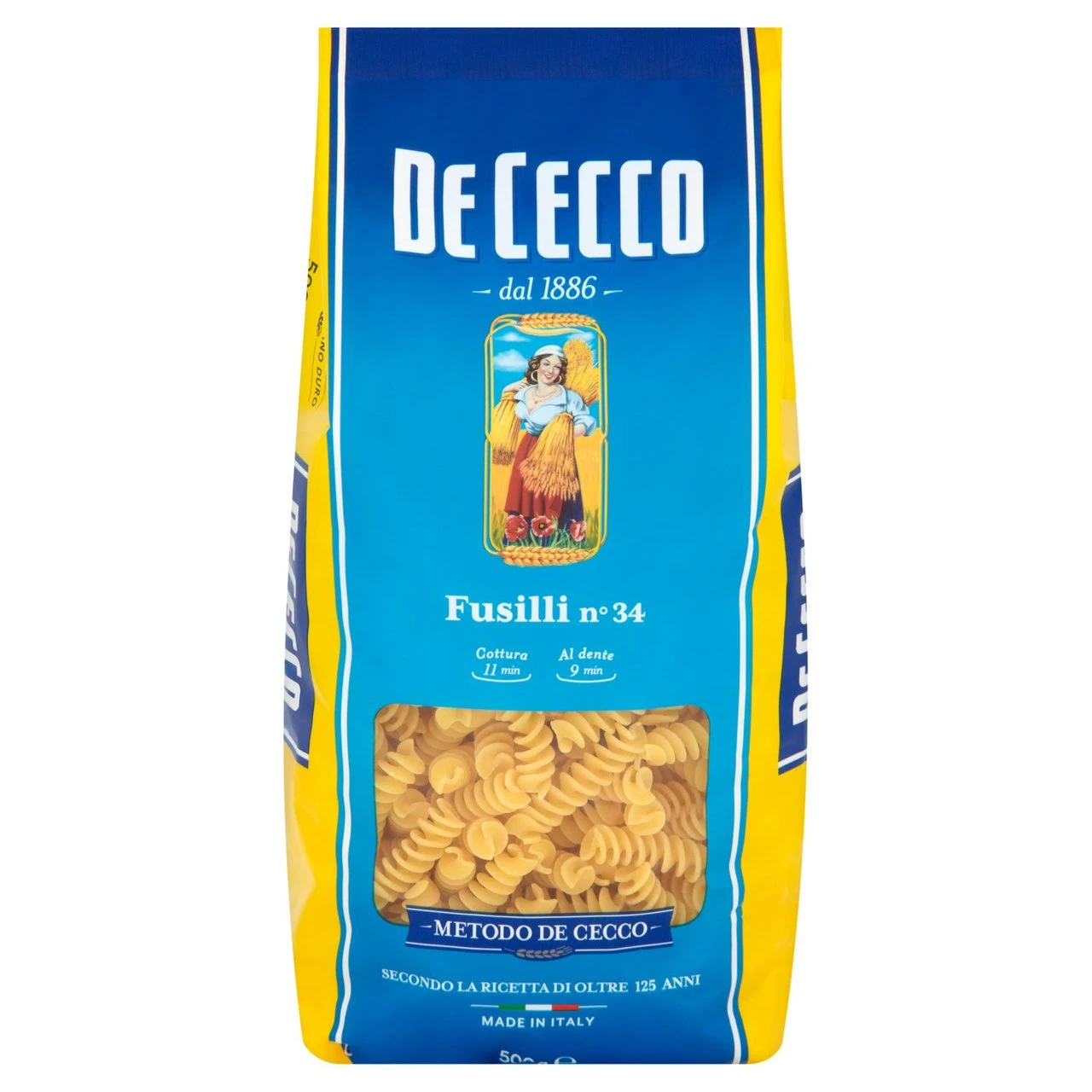 De Cecco Fusilli Pasta 500g - Special Offer(De Cecco Fusilli Pasta 500g Special Offer) 1 De Cecco Fusilli Pasta 500g - Special Offer(De Cecco Fusilli Pasta 500g Special Offer)
