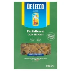 De Cecco Spinach Farfalle 500g(De Cecco Spinach Farfalle 500g)