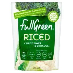 Fullgreen Riced Cauliflower With Broccoli 200g(Fullgreen Riced Cauliflower With Broccoli 200g)
