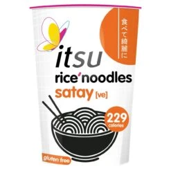 Itsu Satay Rice Noodles Cup 64g(Itsu Satay Rice Noodles Cup 64g)