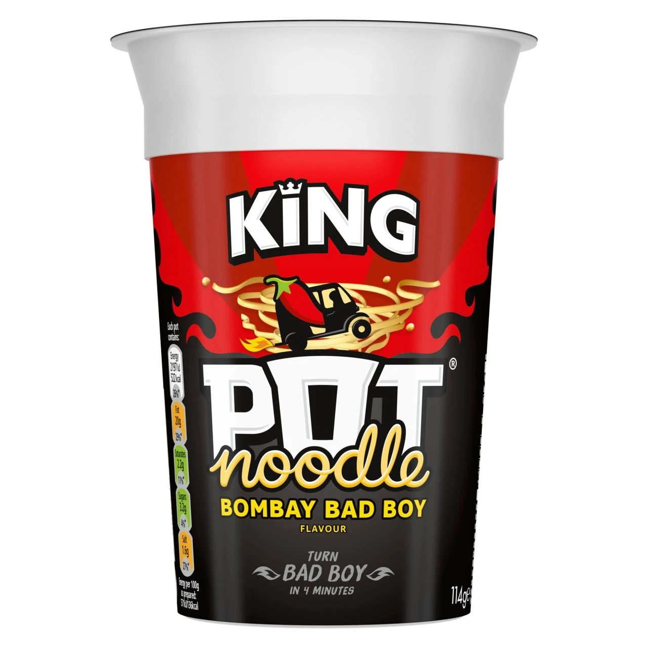 King Pot Noodle Bombay Bad Boy 114g(King Pot Noodle Bombay Bad Boy 114g) 1 King Pot Noodle Bombay Bad Boy 114g(King Pot Noodle Bombay Bad Boy 114g)