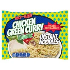 Ko Lee Taste Sensation Instant Noodles Chicken Green Curry Flavour 85g(Ko Lee Taste Sensation Instant Noodles Chicken Green Curry Flavour 85g)