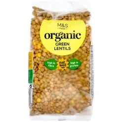 M&S Organic Green Lentils 500g(M S Organic Green Lentils 500g)