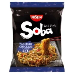 Nissin Soba Fried Noodles Yakitori Chicken 110g(Nissin Soba Fried Noodles Yakitori Chicken 110g)