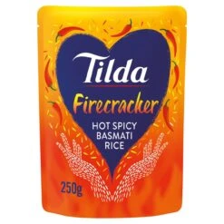 Tilda Microwave Hot Firecracker Basmati Rice 250g(Tilda Microwave Hot Firecracker Basmati Rice 250g)