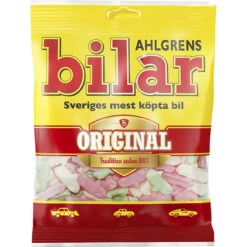 Ahlgrens Bilar Soft Chewy Marshmallow Cars 125g(Ahlgrens Bilar Soft Chewy Marshmallow Cars 125g)