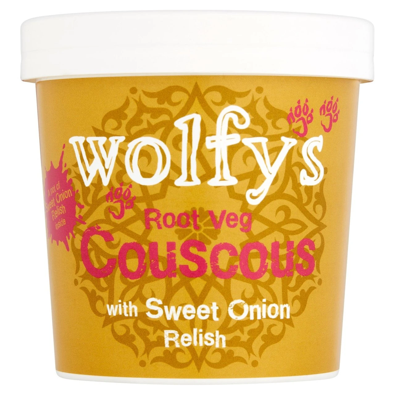 Wolfy's Root Veg Couscous With Sweet Onion Relish 97g(Wolfys Root Veg Couscous With Sweet Onion Relish 97g) 1 Wolfy's Root Veg Couscous With Sweet Onion Relish 97g(Wolfys Root Veg Couscous With Sweet Onion Relish 97g)