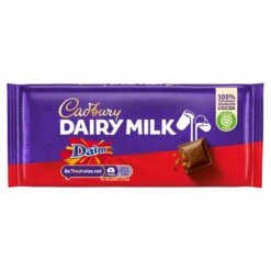 Cadbury Dairy Milk Daim Chocolate Bar 120g(Cadbury Dairy Milk Daim 120g)