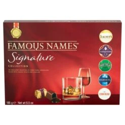 Famous Names Signature Collection Liqueurs 185g(Elizabeth Shaw Signature Collection Chocolate Liqueurs 165g)