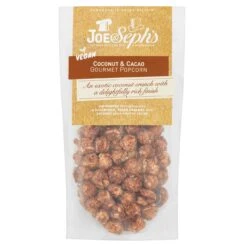 Joe & Seph's Popcorn Vegan Coconut & Cocoa 80g(Joe Sephs Popcorn Vegan Coconut Cocoa 80g)