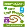 Kiddylicious Apple Fruit Wriggles, 12 Mths+ Multipack 4 X 12g(Kiddylicious Apple Fruit Wriggles 12 Mths Multipack 4 X 12g)