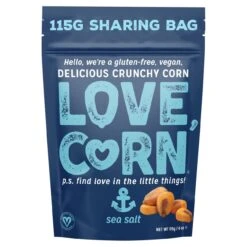 Love Corn Sea Salt Crunchy Corn 115g(Love Corn Sea Salt Crunchy Corn 115g)