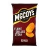 McCoy's Flame Grilled Steak Multipack Crisps 6 Per Pack(Mccoys Flame Grilled Steak Multipack Crisps 6 Per Pack)