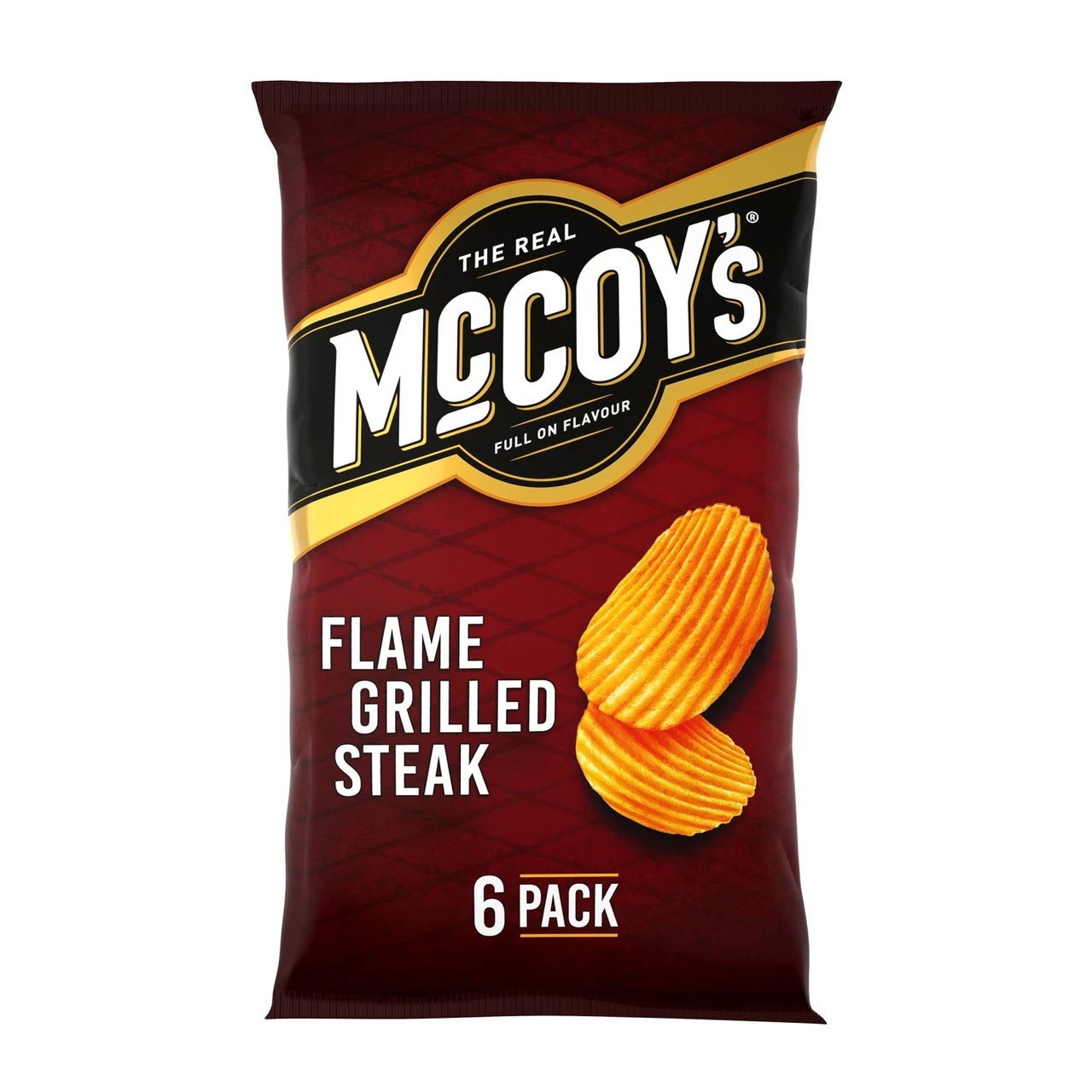 McCoy's Flame Grilled Steak Multipack Crisps 6 Per Pack(Mccoys Flame Grilled Steak Multipack Crisps 6 Per Pack) 1 McCoy's Flame Grilled Steak Multipack Crisps 6 Per Pack(Mccoys Flame Grilled Steak Multipack Crisps 6 Per Pack)