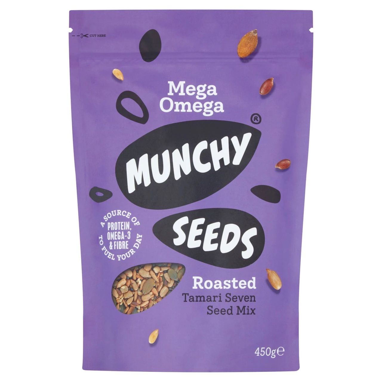 Munchy Seeds Mega Omega Pouch 450g(Munchy Seeds Mega Omega Pouch 450g) 1 Munchy Seeds Mega Omega Pouch 450g(Munchy Seeds Mega Omega Pouch 450g)