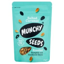 Munchy Seeds Salted Caramel Pouch 125g(Munchy Seeds Salted Caramel Pouch 125g)