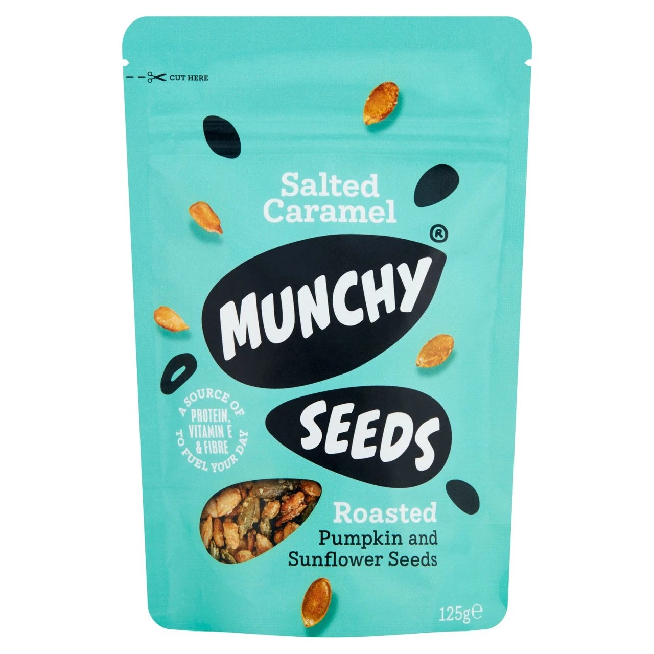 Munchy Seeds Salted Caramel Pouch 125g(Munchy Seeds Salted Caramel Pouch 125g) 1 Munchy Seeds Salted Caramel Pouch 125g(Munchy Seeds Salted Caramel Pouch 125g)