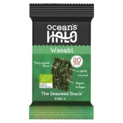 Ocean's Halo Wasabi Seaweed 4g(Oceans Halo Wasabi Seaweed 4g)