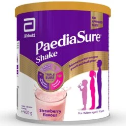 PaediaSure Shake Strawberry Nutritional Supplement Powder 1-10 Yrs 400g(Paediasure Shake Strawberry Nutritional Supplement Powder 1 10 Yrs 400g)