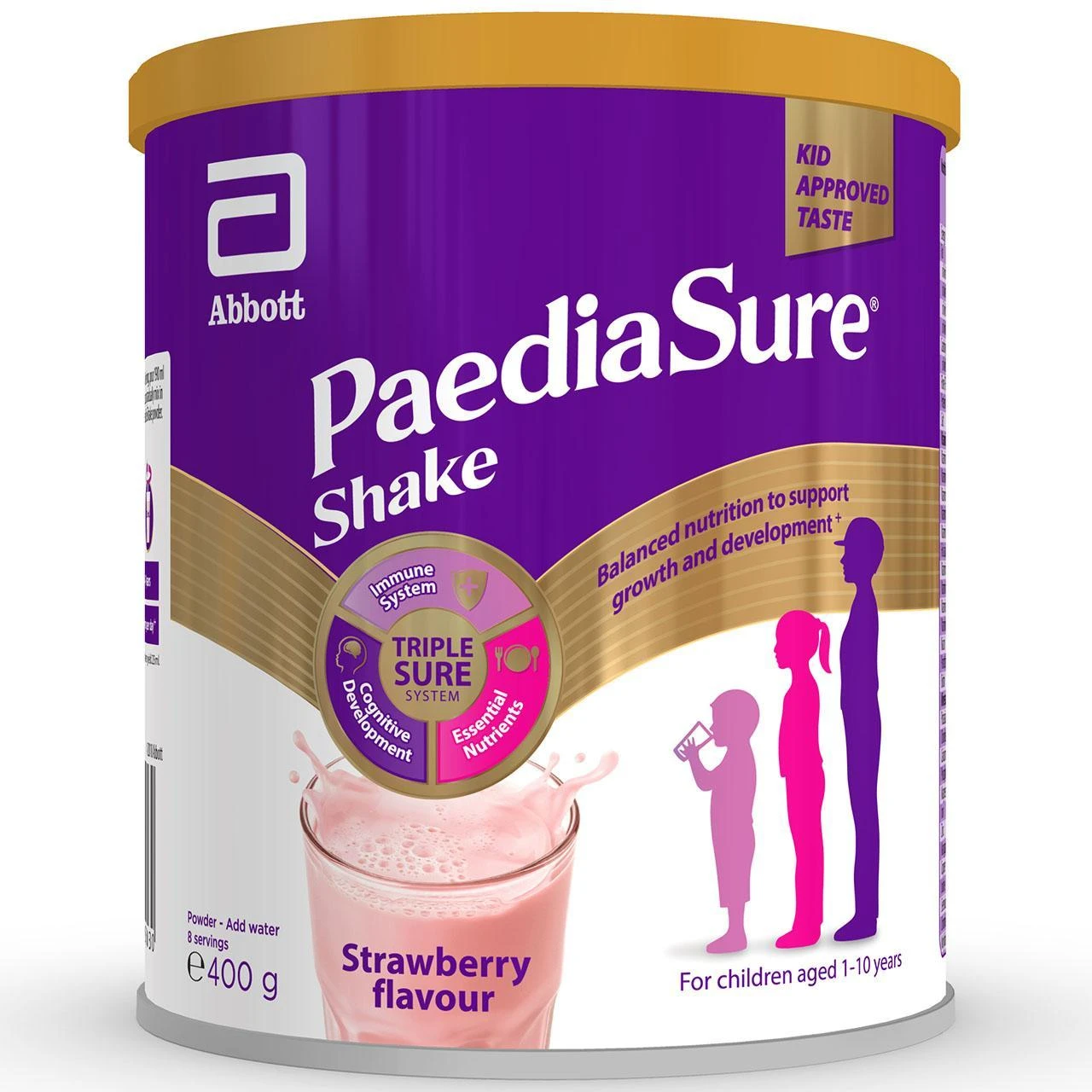 PaediaSure Shake Strawberry Nutritional Supplement Powder 1-10 Yrs 400g(Paediasure Shake Strawberry Nutritional Supplement Powder 1 10 Yrs 400g) 1 PaediaSure Shake Strawberry Nutritional Supplement Powder 1-10 Yrs 400g(Paediasure Shake Strawberry Nutritional Supplement Powder 1 10 Yrs 400g)