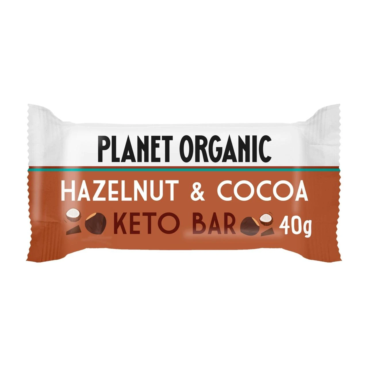 Planet Organic Hazelnut & Cocoa Keto Bar 40g(Planet Organic Hazelnut Cocoa Keto Bar 40g) 1 Planet Organic Hazelnut & Cocoa Keto Bar 40g(Planet Organic Hazelnut Cocoa Keto Bar 40g)