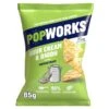 Pop Works Sour Cream & Onion Sharing Popped Crisps 85g(Pop Works Sour Cream Onion Sharing Popped Crisps 85g)