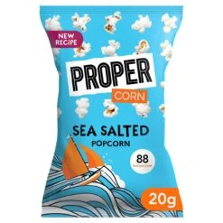 Propercorn Popcorn Lightly Sea Salted 20g(Propercorn Popcorn Lightly Sea Salted 20g)