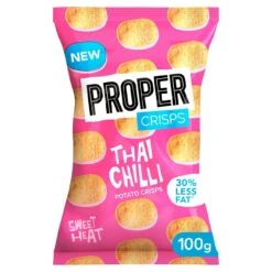 Proper Crisps Thai Chilli Sharing 100g(Proper Crisps Thai Chilli Sharing 100g)