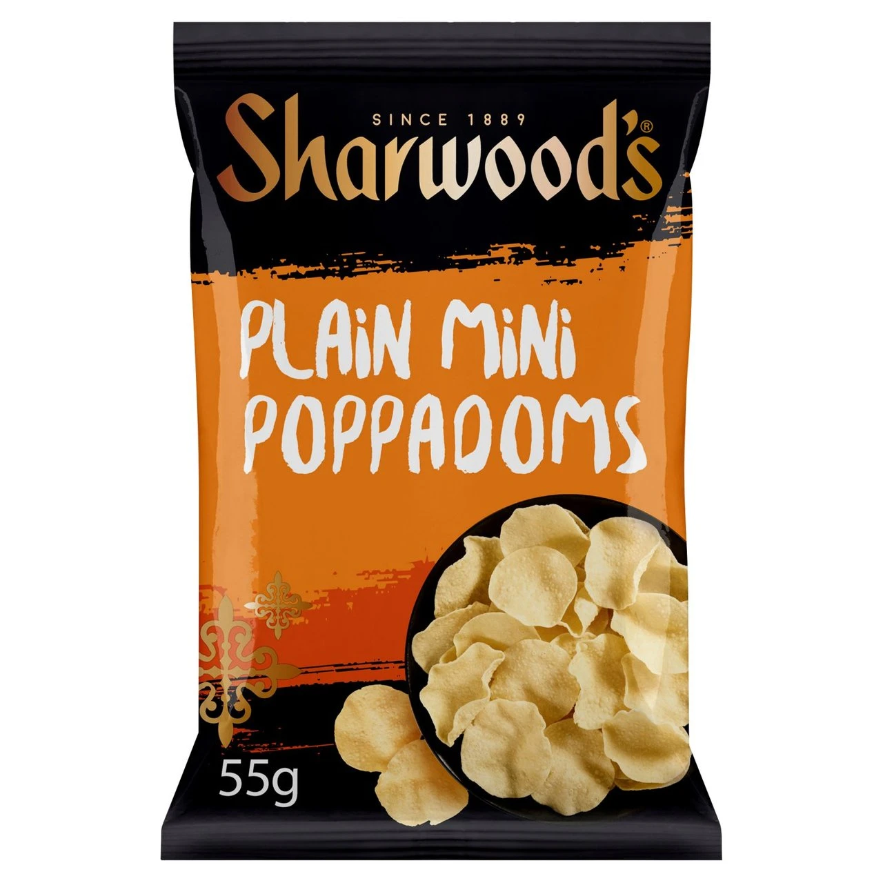 Sharwoods Mini Poppodums 55g(Sharwoods Mini Poppodums 55g) 1 Sharwoods Mini Poppodums 55g(Sharwoods Mini Poppodums 55g)
