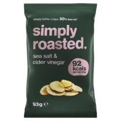 Simply Roasted Sea Salt & Cider Vinegar Crisps 93g(Simply Roasted Sea Salt Cider Vinegar Crisps 93g)