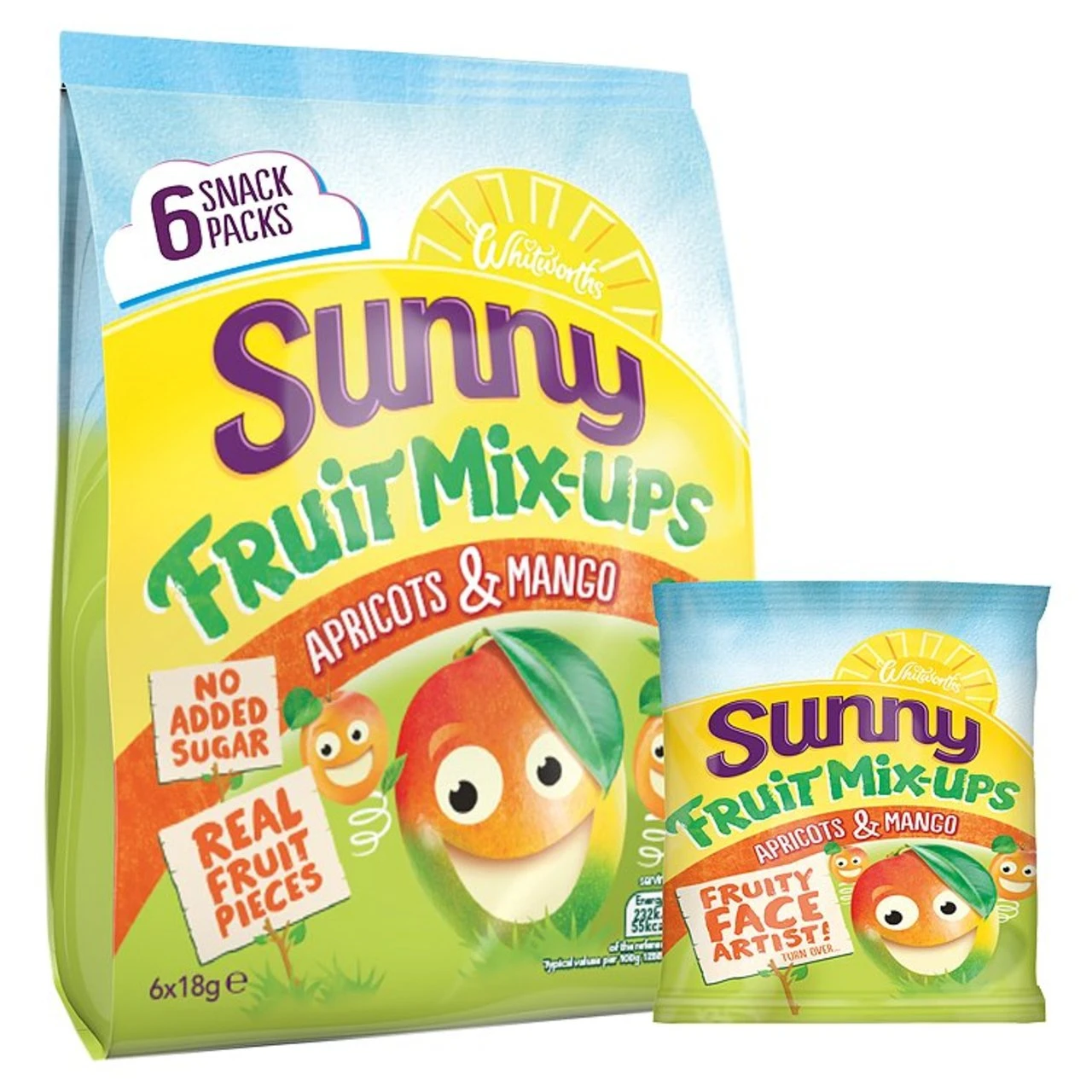 Sunny Apricot & Mango Kids Snack 6 X 18g(Sunny Apricot Mango Kids Snack 6 X 18g) 1 Sunny Apricot & Mango Kids Snack 6 X 18g(Sunny Apricot Mango Kids Snack 6 X 18g)