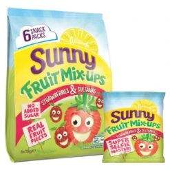 Sunny Strawberry & Sultana Kids Snack Pack 6 X 18g(Sunny Strawberry Sultana Kids Snack Pack 6 X 18g)