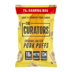 The Curators Original Salted Pork Puffs 75g(The Curators Original Salted Pork Puffs 75g)