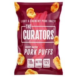 The Curators Smoky Bacon Pork Puffs 25g(The Curators Smoky Bacon Pork Puffs 25g)