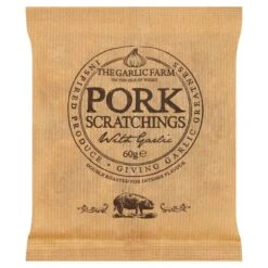 The Garlic Farm Pork Scratchings 60g(The Garlic Farm Pork Scratchings 60g)