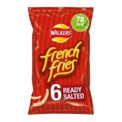 Walkers French Fries Ready Salted Snacks 6 Per Pack(Walkers French Fries Ready Salted Snacks 6 Per Pack)