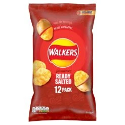 Walkers Ready Salted Multipack Crisps 12 Per Pack(Walkers Ready Salted Multipack Crisps 12 Per Pack)