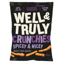 Well & Truly Crunchies Spicey & Nicey Share Bag 100g(Well Truly Crunchies Spicey Nicey Share Bag 100g)