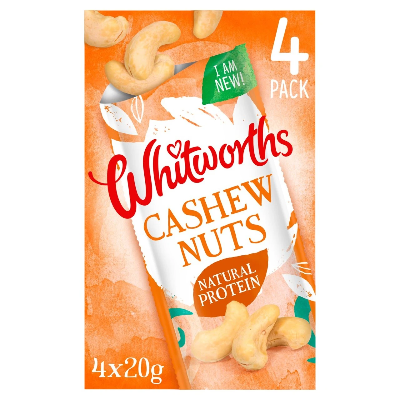 Whitworths Snacking Cashew Nuts 4 X 20g(Whitworths Snacking Cashew Nuts 4 X 20g) 1 Whitworths Snacking Cashew Nuts 4 X 20g(Whitworths Snacking Cashew Nuts 4 X 20g)