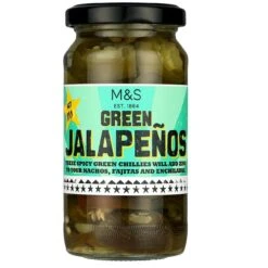 M&S Green Jalapenos 200g(M S Green Jalapenos 200g)