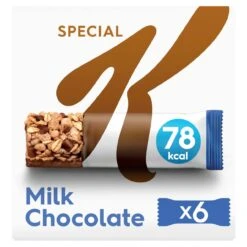 Kellogg's Special K Milk Chocolate Cereal Bars 6 Per Pack(Kelloggs Special K Milk Chocolate Cereal Bars 6 X 20g)
