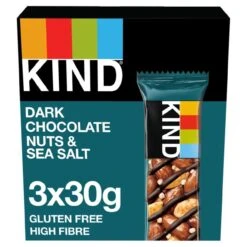 KIND Dark Chocolate Nuts & Sea Salt Multipack 3 X 30g(Kind Dark Chocolate Nuts Sea Salt Multipack 3 X 30g)